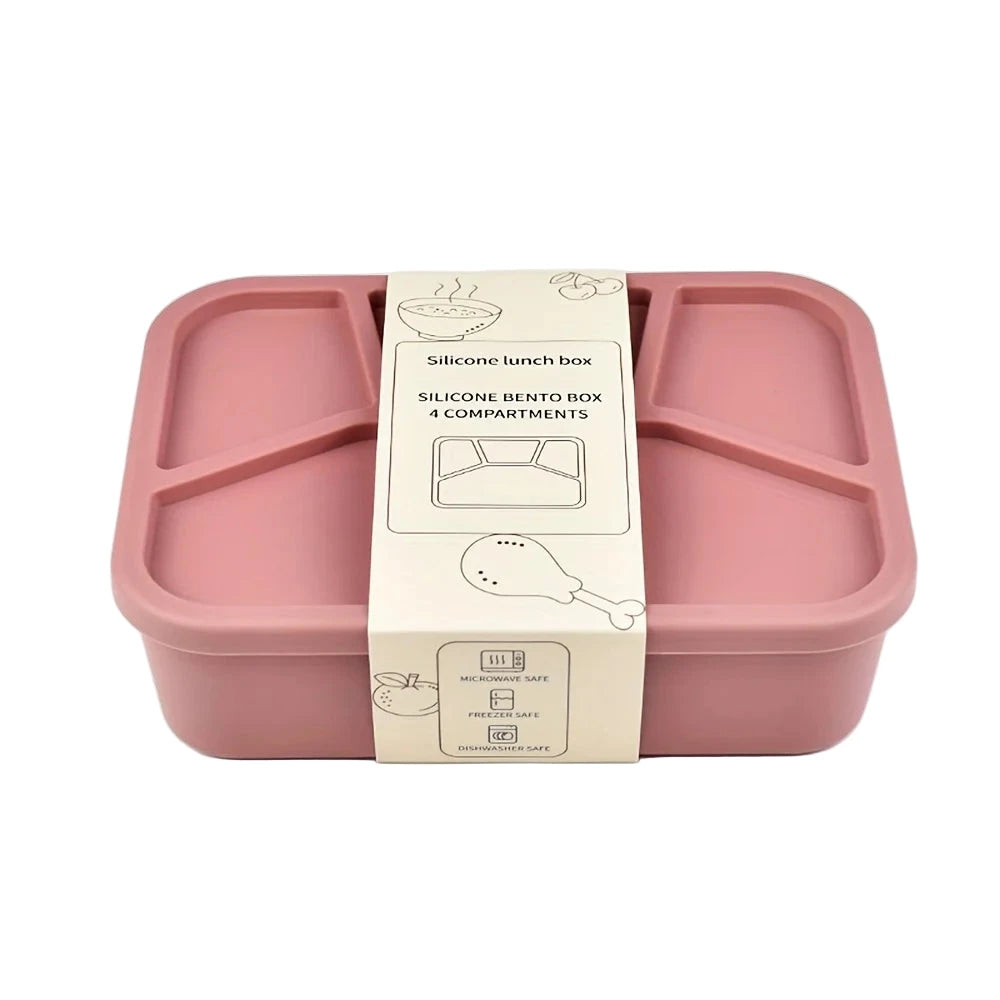 Snackbox Kinder Silikon 5 Fächer