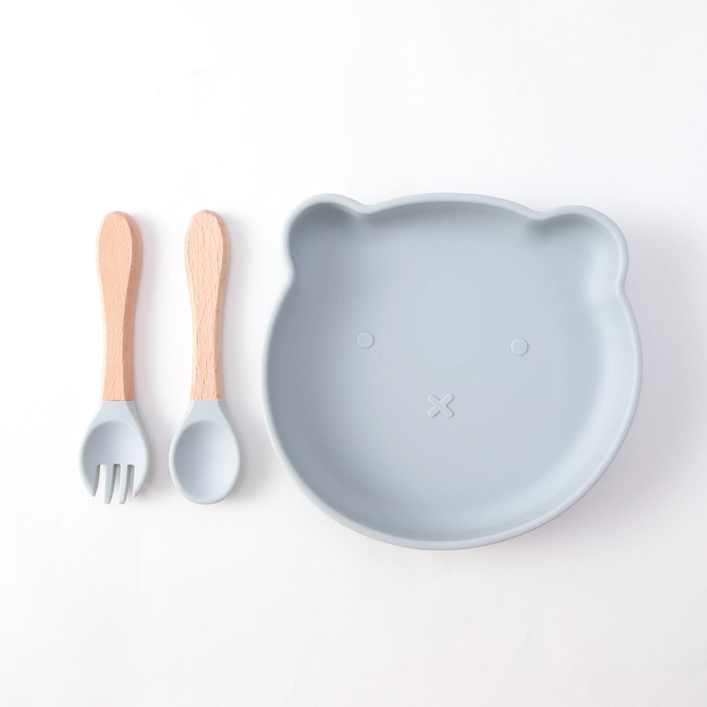 Baby Esslernset Silikon 3-teilig