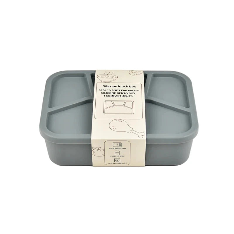 Snackbox Kinder Silikon 5 Fächer